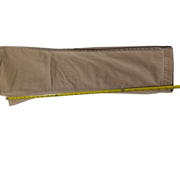 Vintage 90's Levi's Men's Khaki Chinos Straight Leg Casual Pants - 10M or‎ 34x30 - Picture 10 of 10